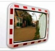 Зеркало дорожное прямоугольное со световозвращающей окантовкой , размер 800*1000