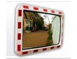 Зеркало дорожное прямоугольное со световозвращающей окантовкой , размер 800*1000